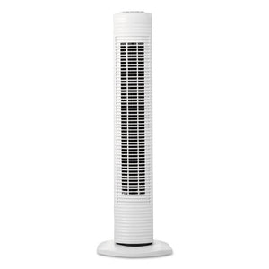 ESHLSHTF3110AWM - Oscillating Tower Fan, Three-Speed, White, 5 9-10"w X 31"h