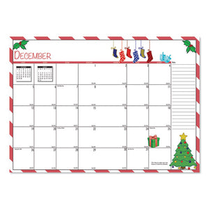 Seasonal Monthly Academic Planner, 10 X 7, Light Blue, 2020-2021