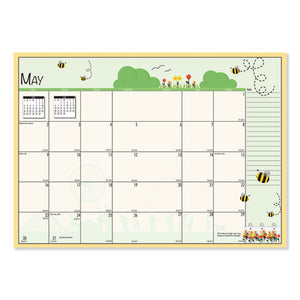 Seasonal Monthly Academic Planner, 10 X 7, Light Blue, 2020-2021