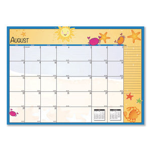 Seasonal Monthly Academic Planner, 10 X 7, Light Blue, 2020-2021