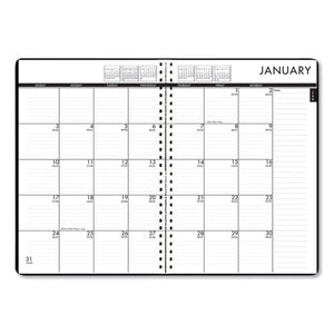 ESHOD289632 - RECYCLED 24-7 DAILY APPOINTMENT BOOK-MONTHLY PLANNER, 7 X 10, BLACK, 2019