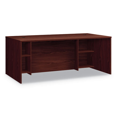 ESHONLM7236BFN - FOUNDATION BREAKFRONT DESK SHELL, 72W X 36D X 29H, MAHOGANY