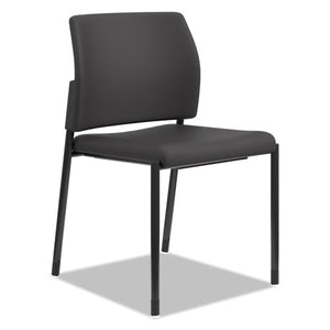 ESHONSGS6NBCU10B - Accommodate Series Armless Guest Chair, Black Fabric
