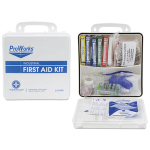ESHOS2107 - Proworks First Aid Kit, 50 Person, 290 Pieces, 9 3-4 In X 14 In X 2 3-4 In