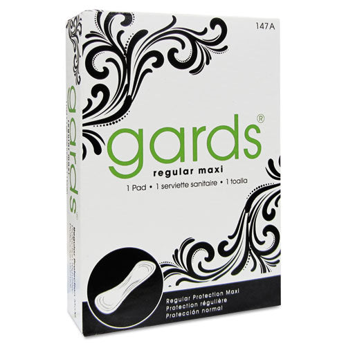 ESHOS4147 - Gards Vended Sanitary Napkins #4, 250 Individually Boxed Napkins-carton