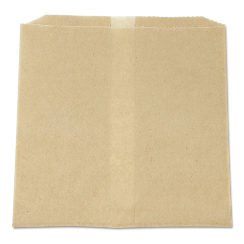 ESHOS6802W - WAXED NAPKIN RECEPTACLE LINERS, 8 1-2 X 7 X 8, BROWN, 500-CARTON