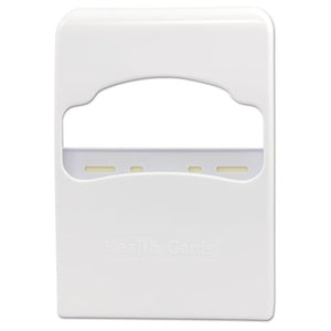 ESHOSHG2 - Health Gards Quarter-Fold Toilet Seat Cover Dispenser, White, Plastic