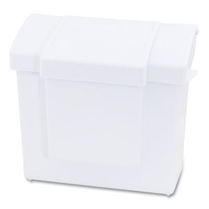 All-in-one Waste Receptacle, Plastic, White