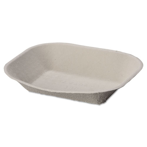 ESHUH10405CT - Savaday Molded Fiber Food Tray, 9 X 7, Beige, 250-bag, 500-carton