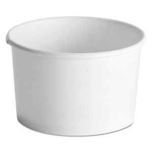ESHUH71037 - Squat Paper Food Container, Streetside Design, 8-10oz, White, 50-pack, 20-ct