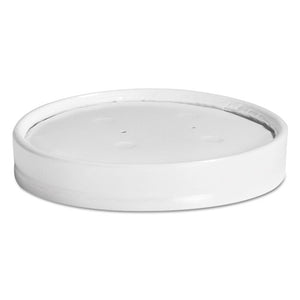 ESHUH71870 - Vented Paper Lids, 8-16oz Cups, White, 25-sleeve, 40 Sleeves-carton