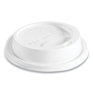 Hot Cup Lids, Fits 8 Oz Hot Cups, Dome Sipper, Black, 1,000-carton