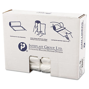 ESIBSS303710N - High-Density Can Liner, 30 X 37, 30gal, 10mic, Clear, 25-roll, 20 Rolls-carton