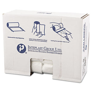 ESIBSS303716N - High-Density Can Liner, 30 X 37, 30gal, 16mic, Clear, 25-roll, 20 Rolls-carton