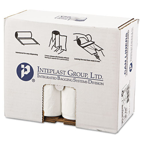 ESIBSSL3036XHW2 - Low-Density Can Liner, 30 X 36, 30gal, .7mil, White, 25-roll, 8 Rolls-carton