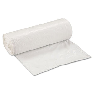 ESIBSSL3036XHW - Low-Density Can Liner, 30 X 36, 30gal, .8mil, White, 25-roll, 8 Rolls-carton