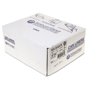 ESIBSSL3036XPK - Low-Density Can Liner, 30 X 36, 30gal, .90 Mil, Black, 25-roll, 8 Roll-carton