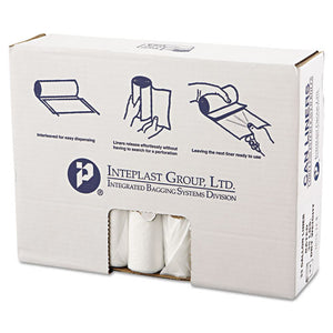 ESIBSVALH3340N13 - High-Density Can Liner, 33 X 39, 33gal, 11mic, Clear, 25-roll, 20 Rolls-carton