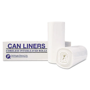 ESIBSVALH3660N12 - HIGH-DENSITY CAN LINER, 36 X 58, 55-GAL, 13 MICRON EQUIVALENT, CLEAR, 25-ROLL