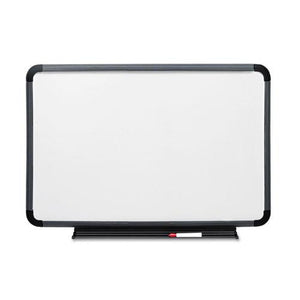 ESICE37069 - Ingenuity Dry Erase Board, Resin Frame With Tray, 66 X 42, Charcoal