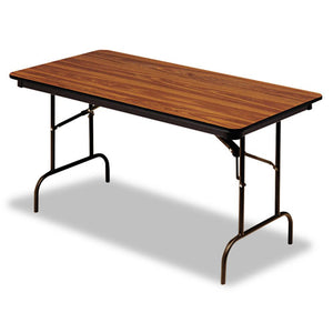 ESICE55225 - Premium Wood Laminate Folding Table, Rectangular, 72w X 30d X 29h, Oak
