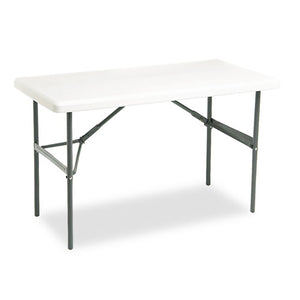 ESICE65203 - INDESTRUCTABLES TOO 1200 SERIES FOLDING TABLE, 48W X 24D X 29H, PLATINUM