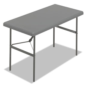 ESICE65207 - INDESTRUCTABLES TOO 1200 SERIES FOLDING TABLE, 48W X 24D X 29H, CHARCOAL