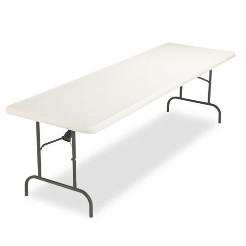 ESICE65233 - INDESTRUCTABLES TOO 1200 SERIES FOLDING TABLE, 96W X 30D X 29H, PLATINUM