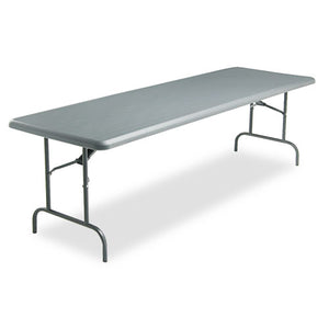 ESICE65237 - INDESTRUCTABLES TOO 1200 SERIES FOLDING TABLE, 96W X 30D X 29H, CHARCOAL