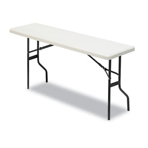 ESICE65353 - INDESTRUCTABLES TOO 1200 SERIES FOLDING TABLE, 60W X 18D X 29H, PLATINUM