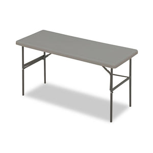 ESICE65377 - INDESTRUCTABLES TOO 1200 SERIES FOLDING TABLE, 60W X 24D X 29H, CHARCOAL