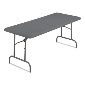ESICE65457 - INDESTRUCTABLES TOO 1200 SERIES BI-FOLD TABLE, 60W X 30D X 29H, CHARCOAL
