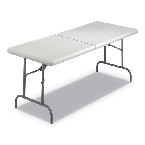 ESICE65463 - INDESTRUCTABLES TOO 1200 SERIES FOLDING TABLE, 30W X 72D X 29H, PLATINUM