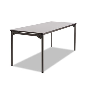 ESICE65827 - Maxx Legroom Rectangular Folding Table, 72w X 30d X 29-1-2h, Gray-charcoal
