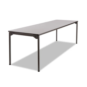 ESICE65837 - Maxx Legroom Rectangular Folding Table, 96w X 30d X 29-1-2h, Gray-charcoal