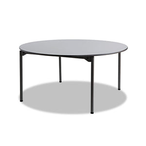 ESICE65867 - Maxx Legroom Round Folding Table, 60" Dia. X 29-1-2"h, Gray-charcoal