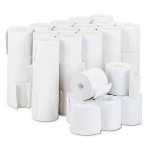 Impact Bond Paper Rolls, 3" X 150 Ft, White, 50-carton