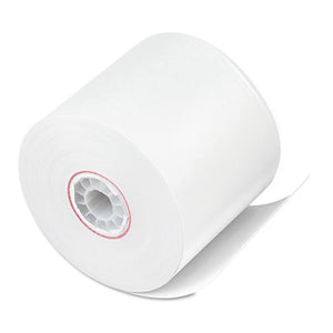 Impact Bond Paper Rolls, 2.25" X 150 Ft, White, 100-carton