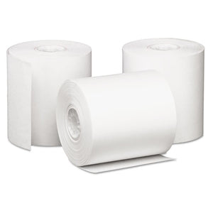 Impact Bond Paper Rolls, 3" X 85 Ft, White, 50-carton