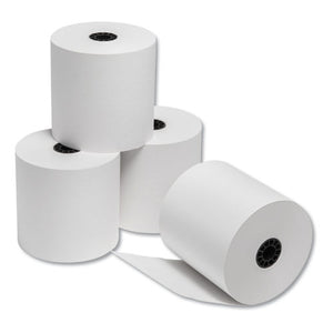 Impact Bond Paper Rolls, 0.45" Core, 3" X 165 Ft, White, 50-carton