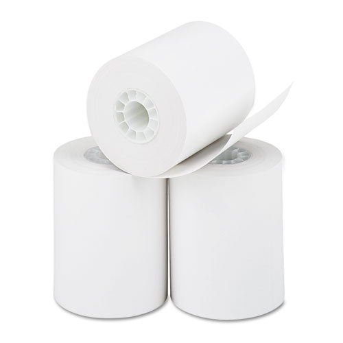 Direct Thermal Printing Thermal Paper Rolls, 2.25" X 85 Ft, White, 3-pack