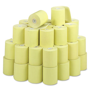 Direct Thermal Printing Thermal Paper Rolls, 3.13" X 230 Ft, Canary, 50-carton