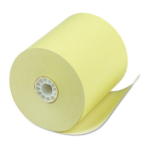 Direct Thermal Printing Thermal Paper Rolls, 3.13" X 230 Ft, Canary, 50-carton