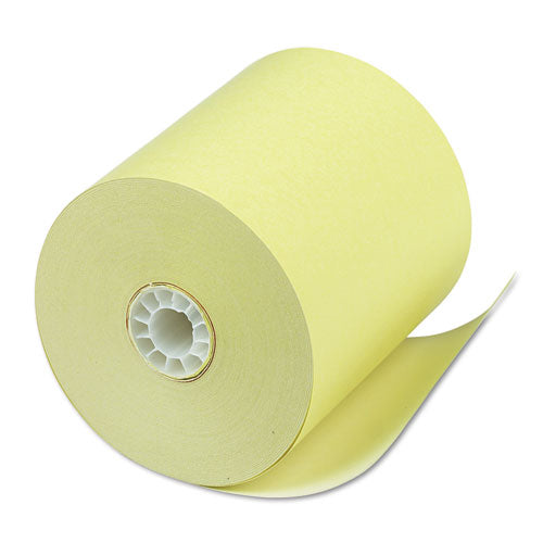 Direct Thermal Printing Thermal Paper Rolls, 3.13" X 230 Ft, Canary, 50-carton