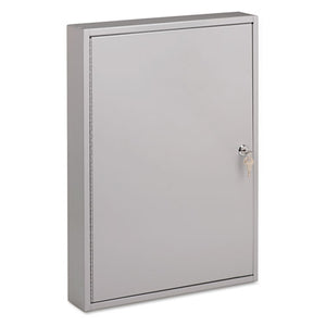 Locking Key Cabinet, 100-key, Steel, Gray, 16 1-2 X 3 X 22 1-2