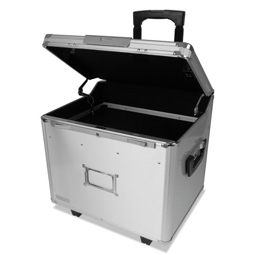 ESIDEVZ01193 - Mobile File Chest W-electronic Lock, Letter-legal, 14.5 X 16.25 X 14.25, Silver
