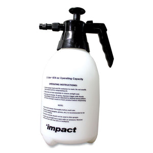 Pump-up Sprayer-foamer, 64 Oz, Translucent White-black