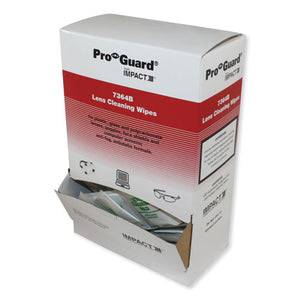 Pro-guard Disposable Lens Cleaning Wipes, 5.1 X 8.1, 100-box