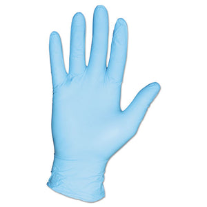 Pro-guard Disposable Powder-free General-purpose Nitrile Gloves, Blue, X-large, 100-box, 10 Boxes-carton