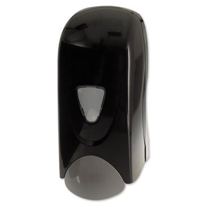 Foam-eeze Bulk Foam Soap Dispenser With Refillable Bottle, 1000 Ml, 4.88" X 4.75" X 11", Black-gray